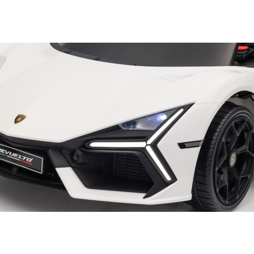 Auto na akumulator dla dzieci Lamborghini Revuelto Biały QLS-8603.BIA